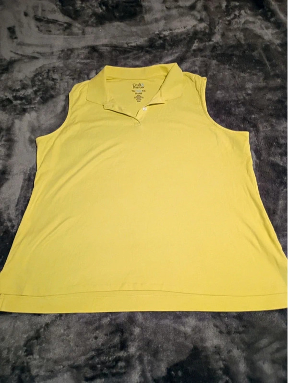 Croft & Barrow Women T-shirt 2XL in Lime Green